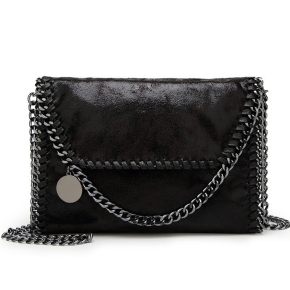 Handbags - Vintage Faux Suede Crossbody Bag